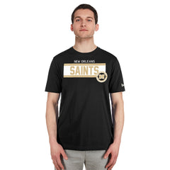 New Orleans Saints New Era 3rd Down High Density Print T-Shirt - Black sale
