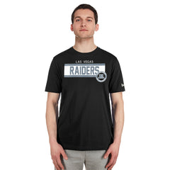 Las Vegas Raiders New Era 3rd Down High Density Print T-Shirt - Black on sale