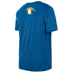 Los Angeles Chargers New Era 3rd Down High Density Print T-Shirt - Blue on sale
