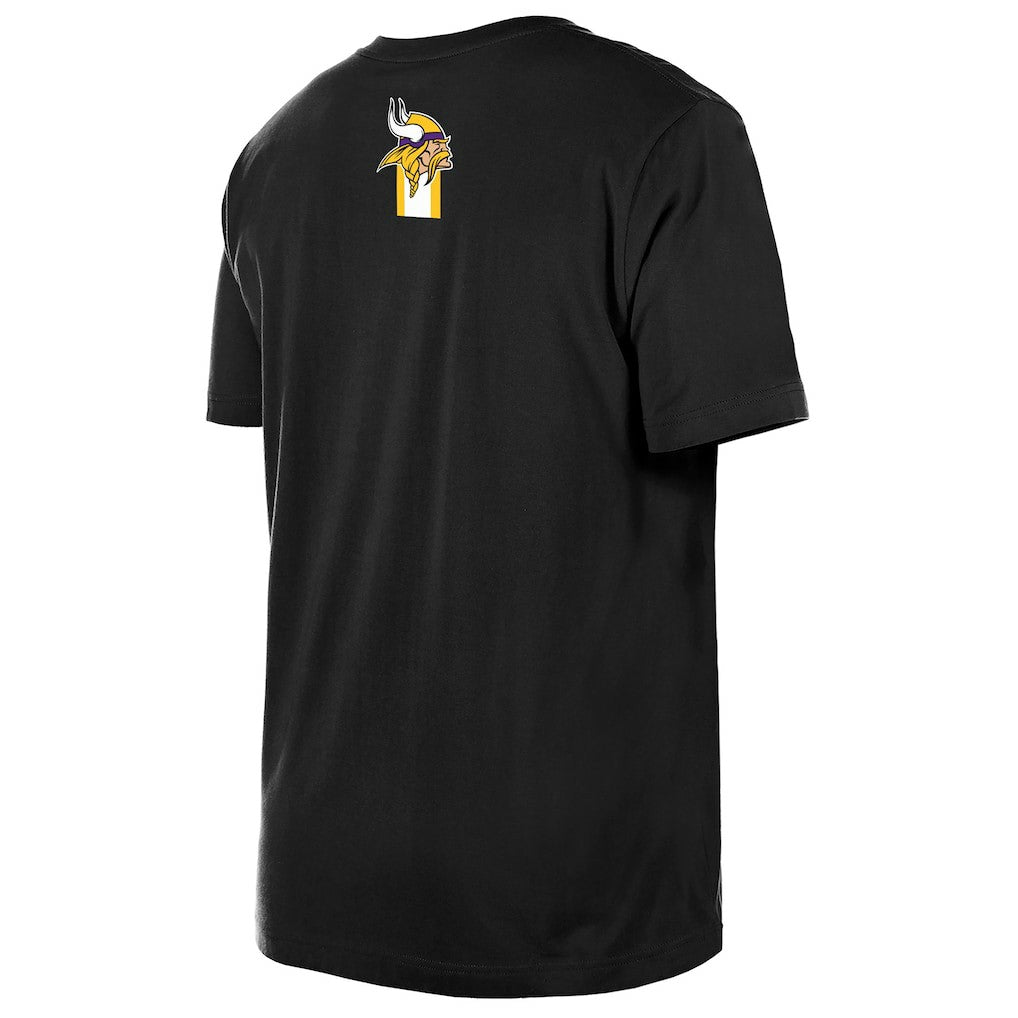 Minnesota Vikings New Era 3rd Down High Density Print T-Shirt - Black for sale