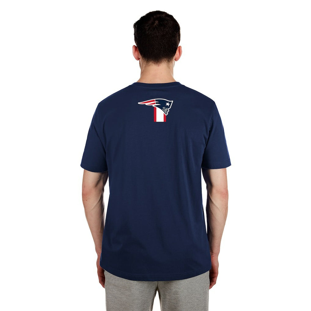 New England Patriots New Era 3rd Down High Density Print T-Shirt - Navy cheap