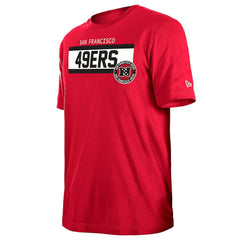 San Francisco 49ers New Era 3rd Down High Density Print T-Shirt - Scarlet for sale