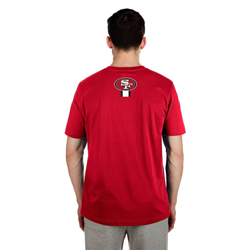 San Francisco 49ers New Era 3rd Down High Density Print T-Shirt - Scarlet for sale