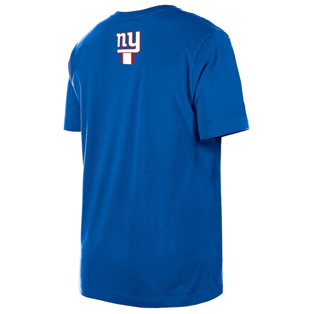 New York Giants New Era 3rd Down High Density Print T-Shirt - Blue online