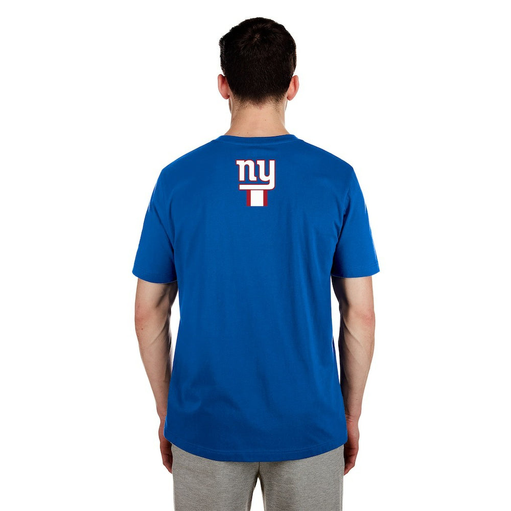 New York Giants New Era 3rd Down High Density Print T-Shirt - Blue online