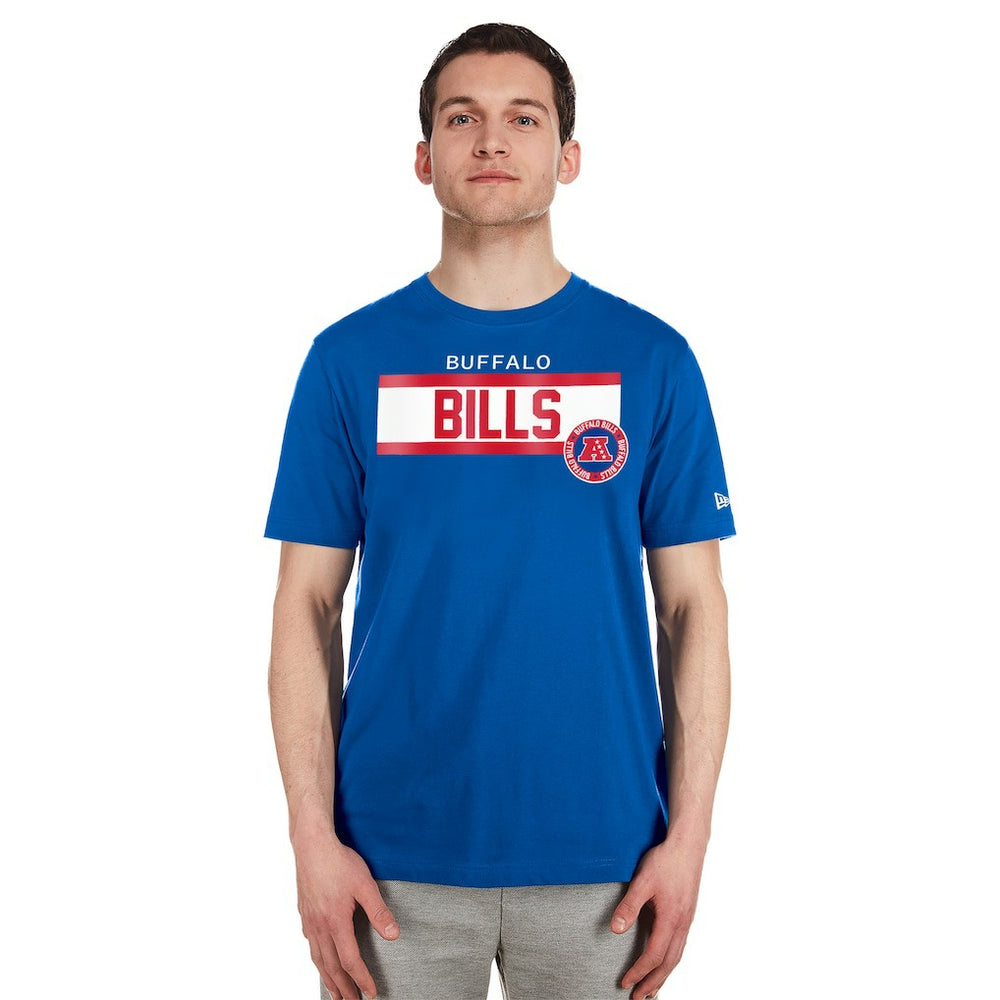 Buffalo Bills New Era 3rd Down High Density Print T-Shirt - Blue outlet