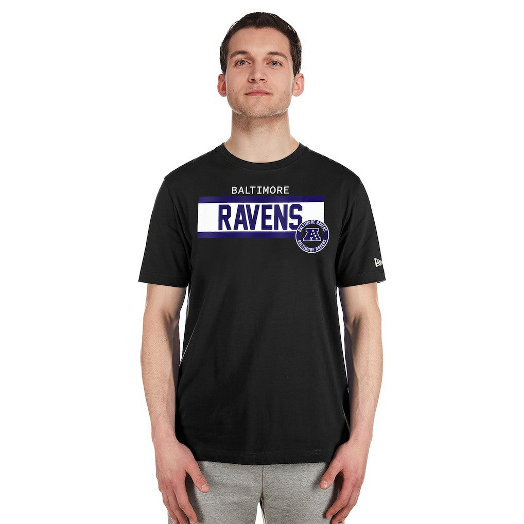 Baltimore Ravens New Era 3rd Down High Density Print T-Shirt - Black outlet