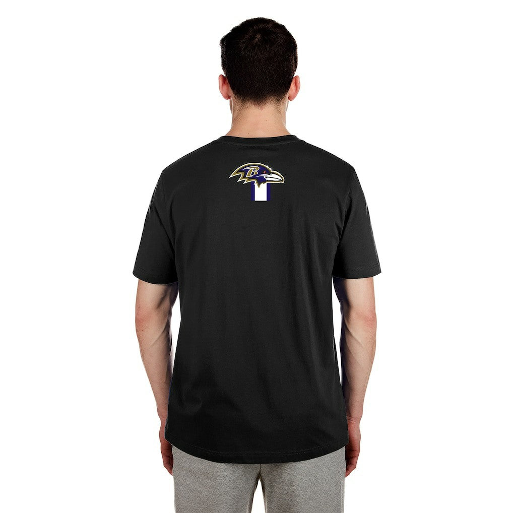 Baltimore Ravens New Era 3rd Down High Density Print T-Shirt - Black outlet