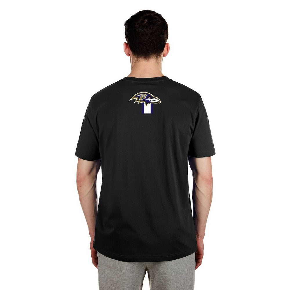 Baltimore Ravens New Era 3rd Down High Density Print T-Shirt - Black outlet