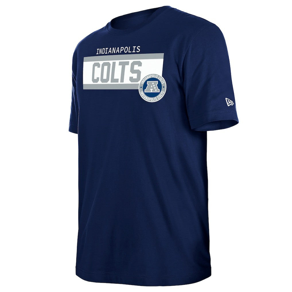 Indianapolis Colts New Era 3rd Down High Density Print T-Shirt - Navy sale