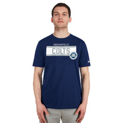 Indianapolis Colts New Era 3rd Down High Density Print T-Shirt - Navy sale