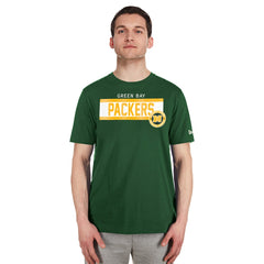 Green Bay Packers New Era 3rd Down High Density Print T-Shirt - Green cheap