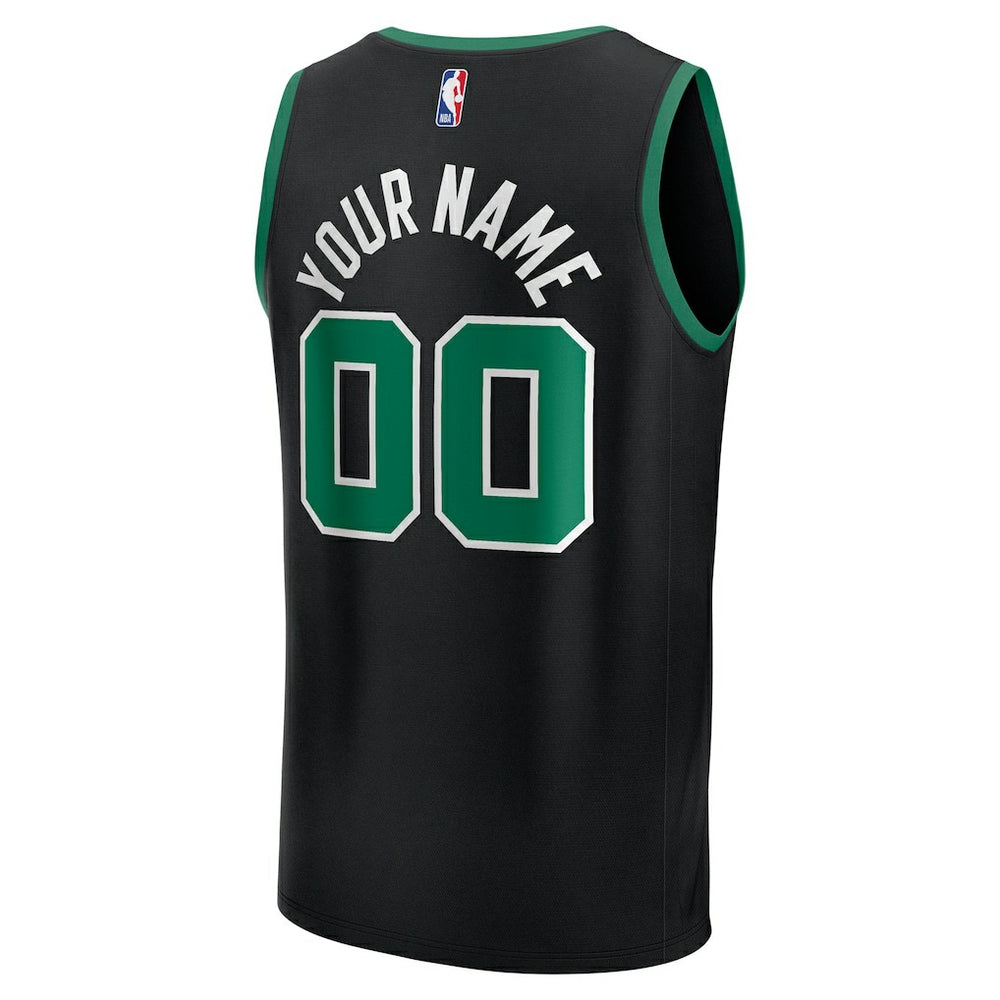 Boston Celtics Fast Break Custom Jersey - Statement Edition - Black | Fanatics cheap