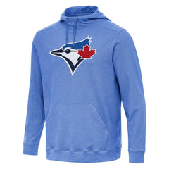 Toronto Blue Jays Antigua Cloud Pullover Hoodie - Heather Royal