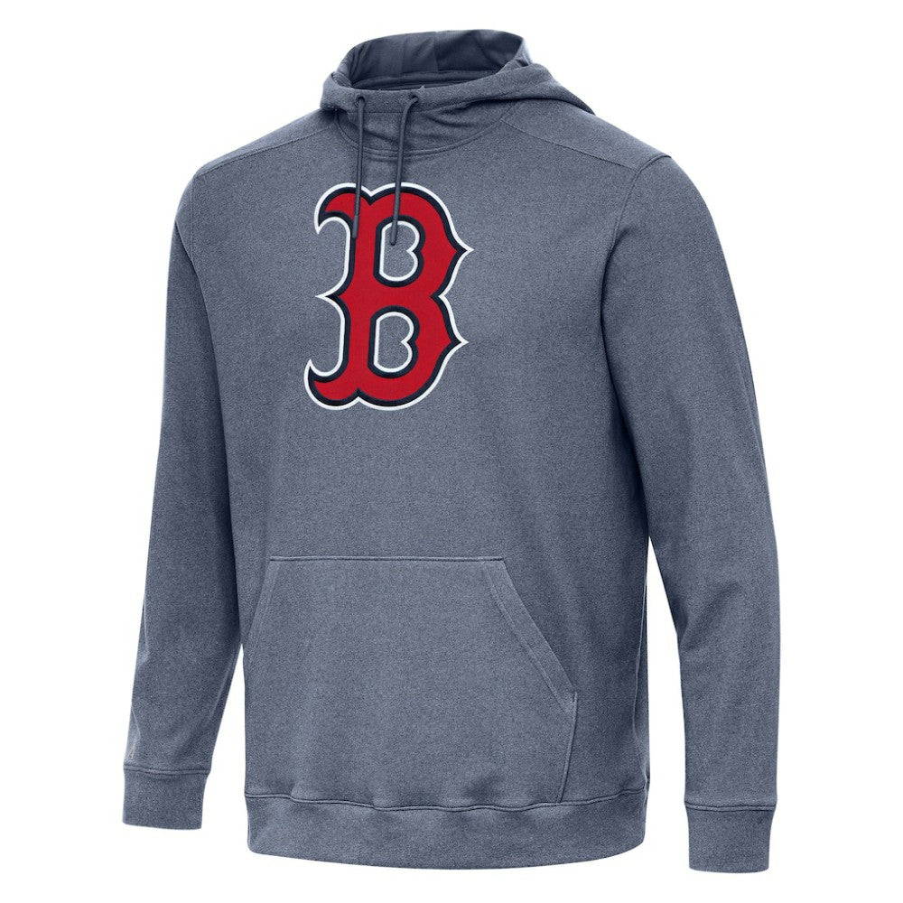 Boston Red Sox Antigua Cloud Pullover Hoodie - Heather Navy