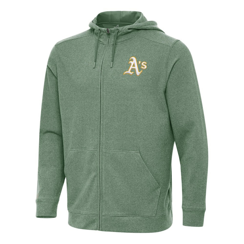 Athletics Antigua Effortless Full-Zip Hooded Jacket - Hunter Green