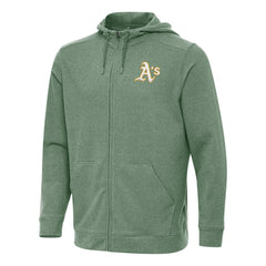 Athletics Antigua Effortless Full-Zip Hooded Jacket - Hunter Green