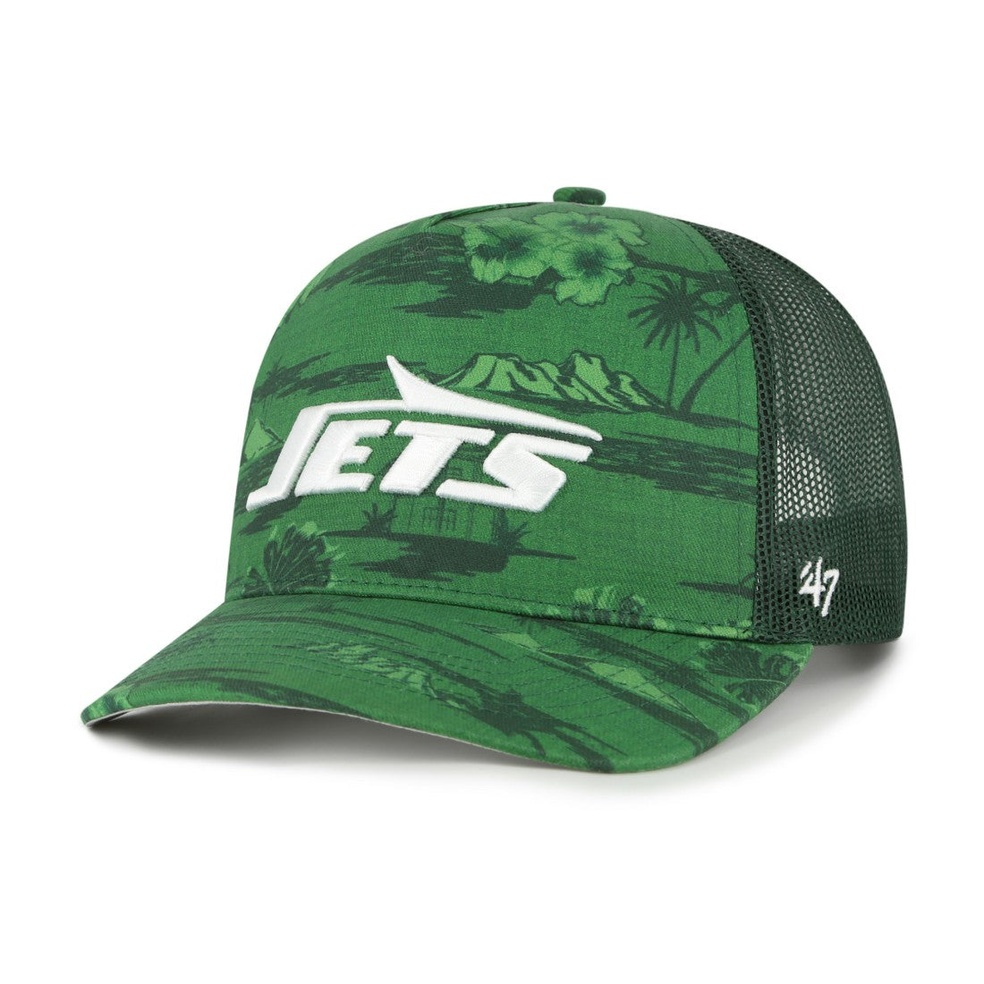 New York Jets '47 Fiji Trucker Adjustable Hat - Green sale