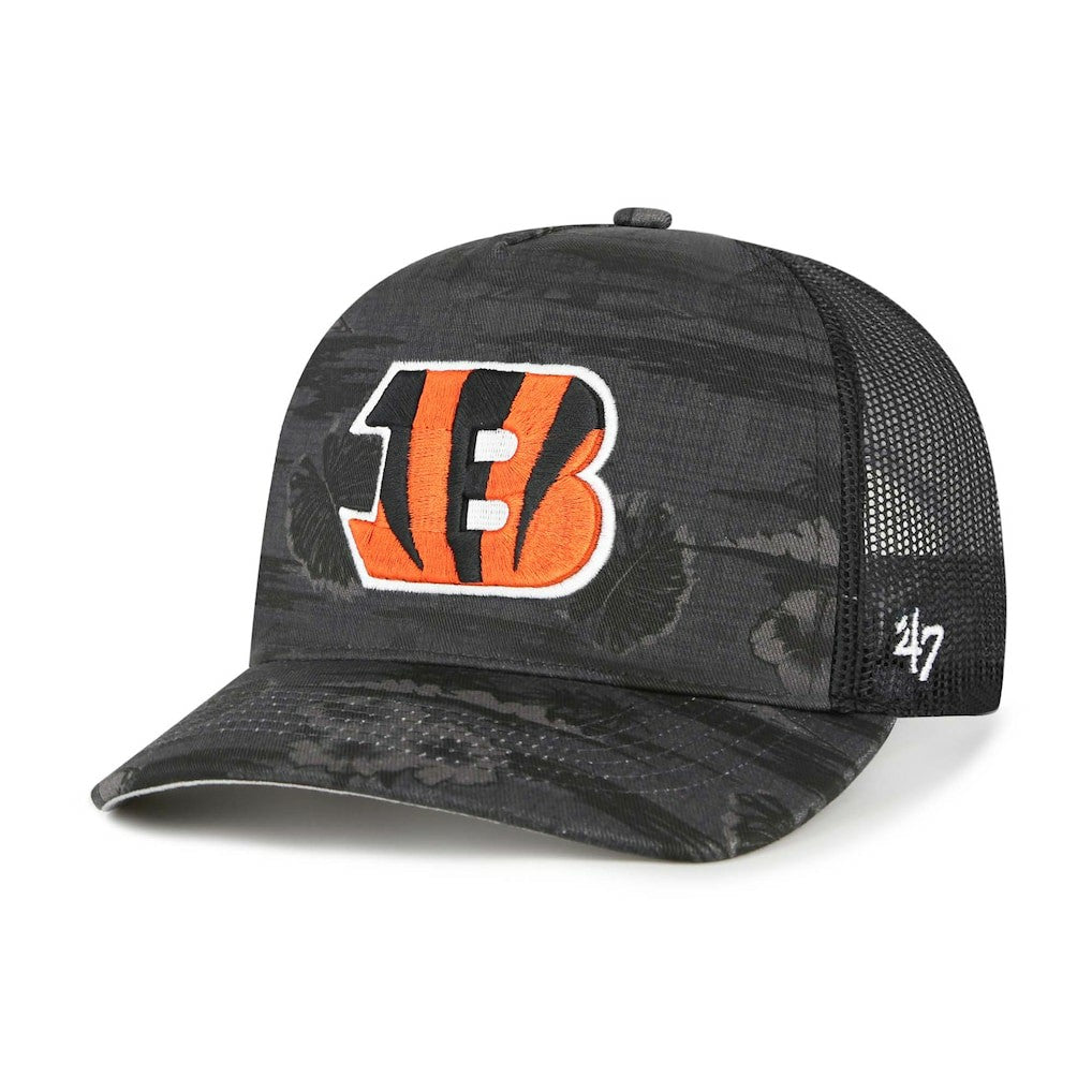Cincinnati Bengals '47 Fiji Trucker Adjustable Hat - Black on sale