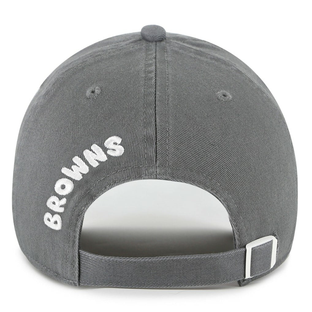 Cleveland Browns '47 Women's Bright Side Clean Up Adjustable Hat - Gray sale