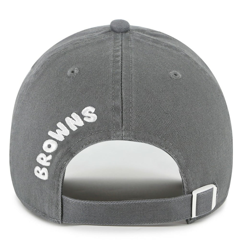 Cleveland Browns '47 Women's Bright Side Clean Up Adjustable Hat - Gray sale