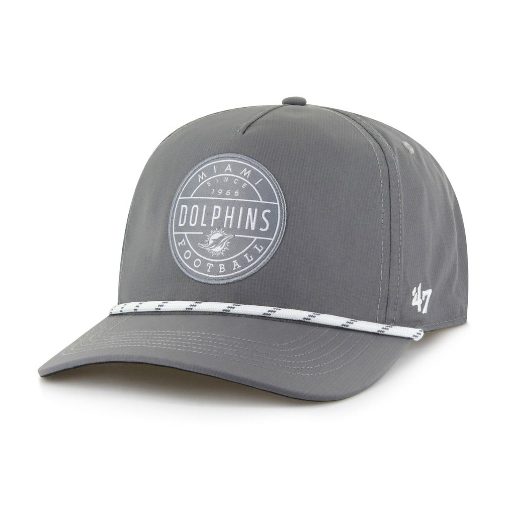 Miami Dolphins '47 Suburbia Hitch Adjustable Hat - Gray for sale