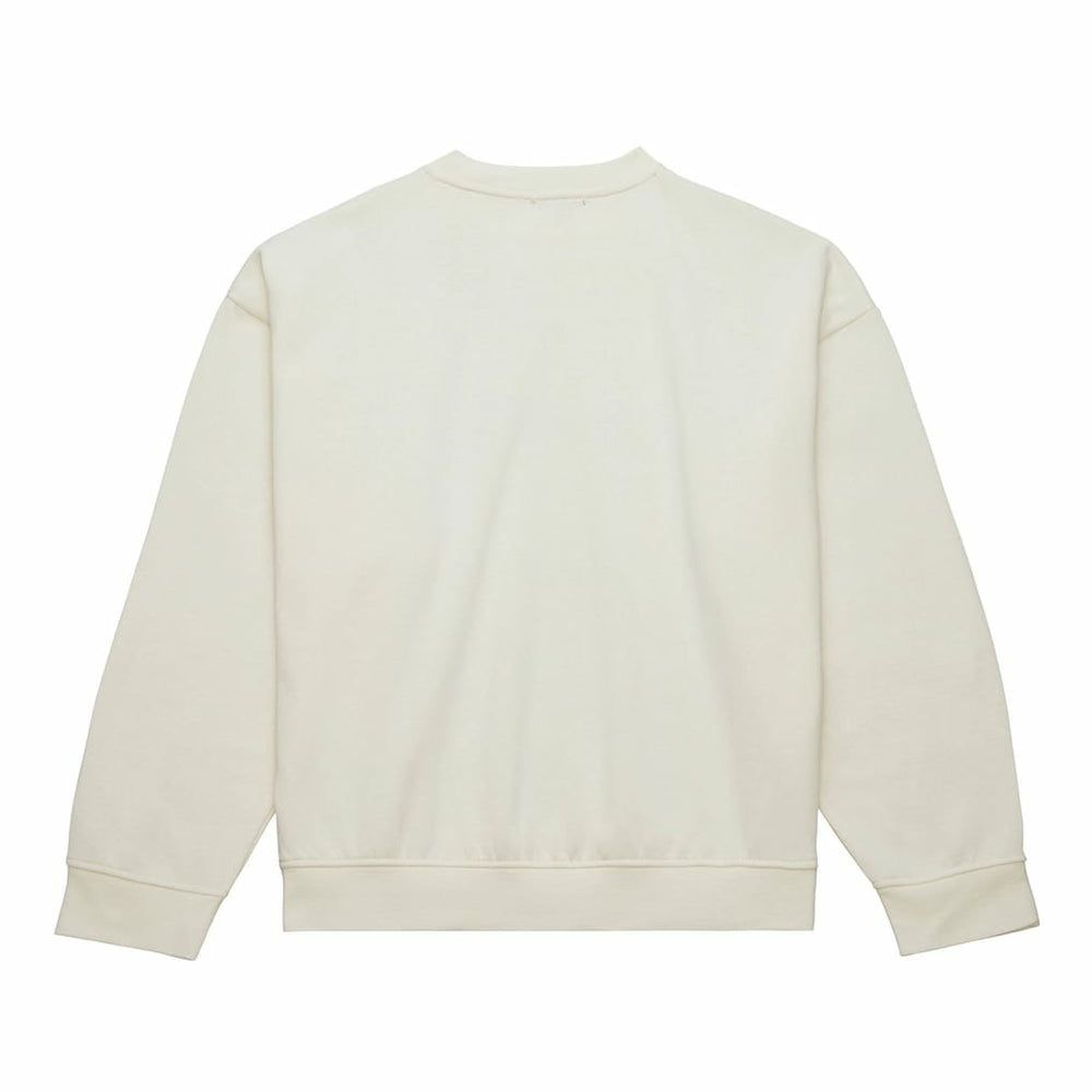 Philadelphia 76ers Women's Hardwood Classics Pullover Sweatshirt - Cream | Mitchell & Ness online