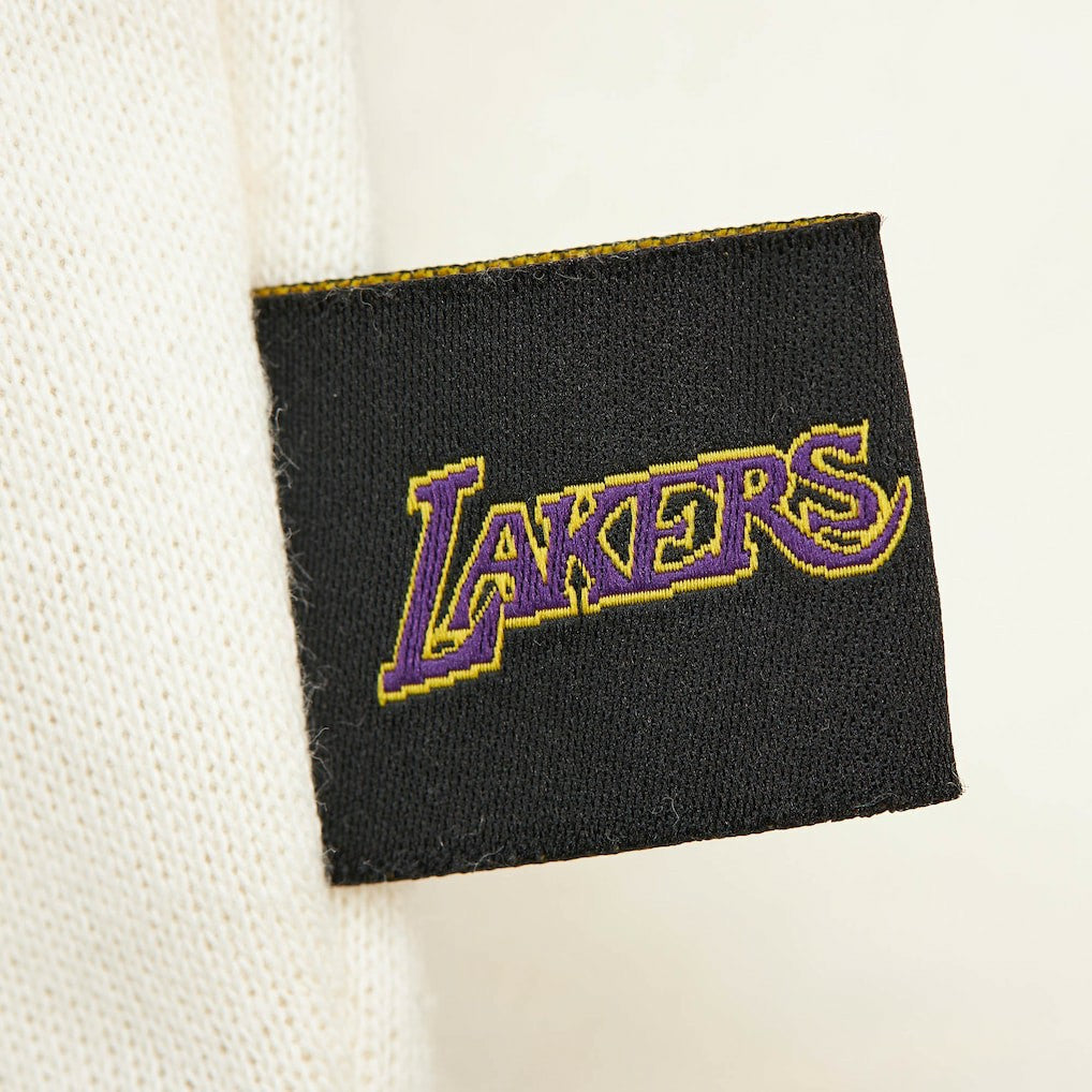 Philadelphia 76ers Women's Hardwood Classics Pullover Sweatshirt - Cream | Mitchell & Ness online