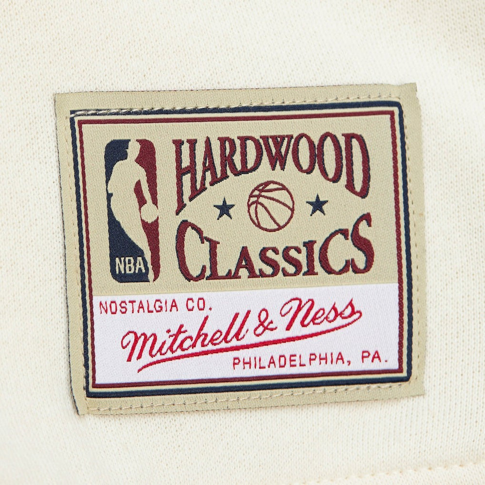 Philadelphia 76ers Women's Hardwood Classics Pullover Sweatshirt - Cream | Mitchell & Ness online