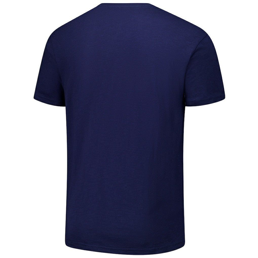 Dallas Mavericks Hardwood Classics Felt Applique Slub T-Shirt sale - Navy | Mitchell & Ness online