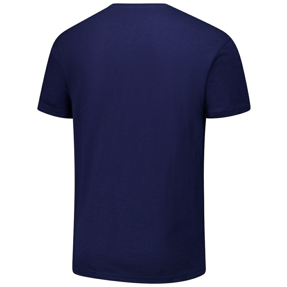 Dallas Mavericks Hardwood Classics Felt Applique Slub T-Shirt sale - Navy | Mitchell & Ness online