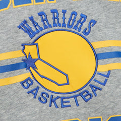 Golden State Warriors Hardwood Classics All Over 4.0 Pullover Sweatshirt sale - Heather Gray | Mitchell & Ness sale