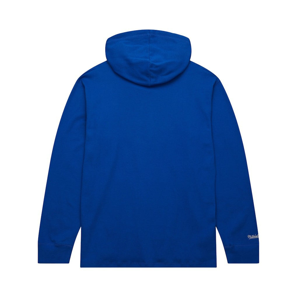 Golden State Warriors Hardwood Classics Lightweight Thermal Pullover Hoodie sale - Royal | Mitchell & Ness outlet