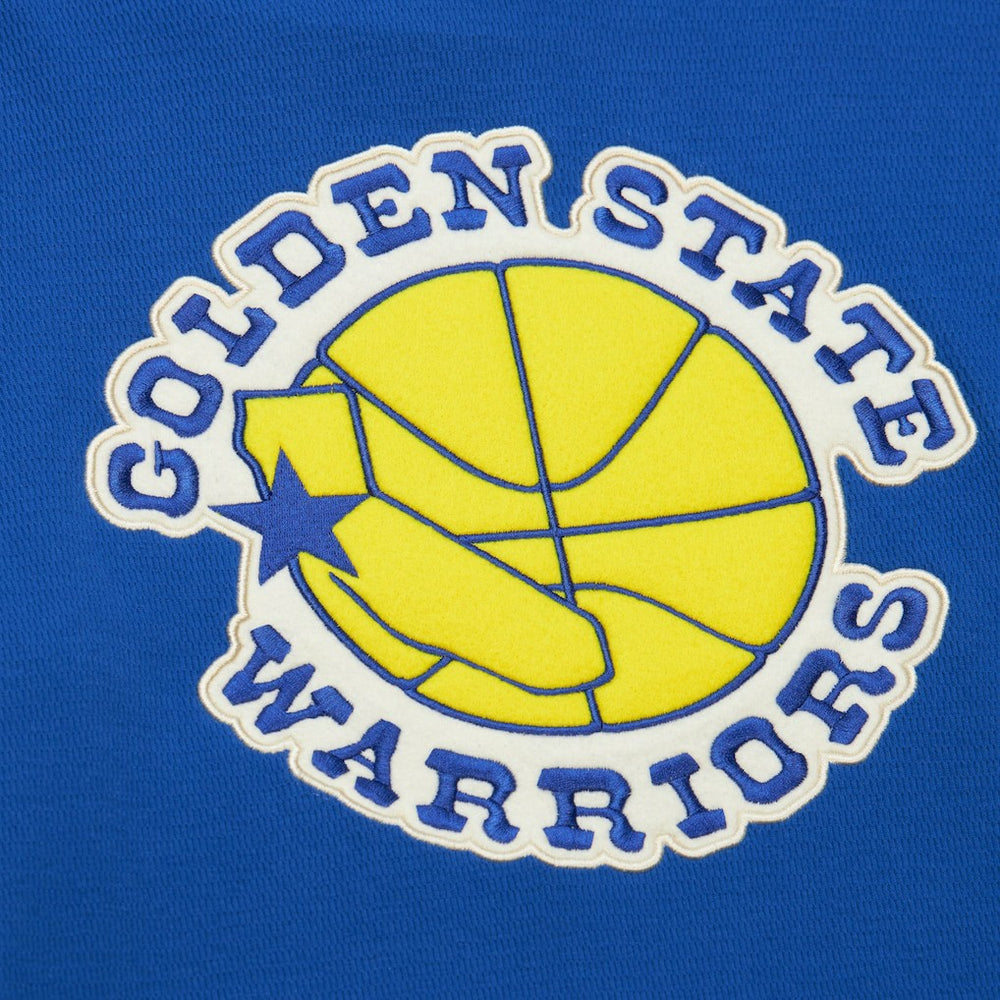 Golden State Warriors Hardwood Classics Lightweight Thermal Pullover Hoodie sale - Royal | Mitchell & Ness outlet
