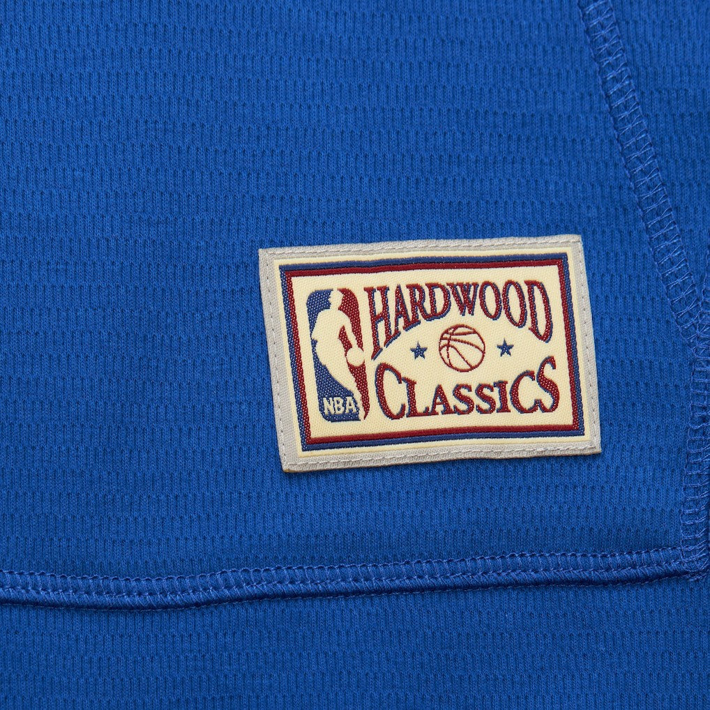 Golden State Warriors Hardwood Classics Lightweight Thermal Pullover Hoodie sale - Royal | Mitchell & Ness outlet
