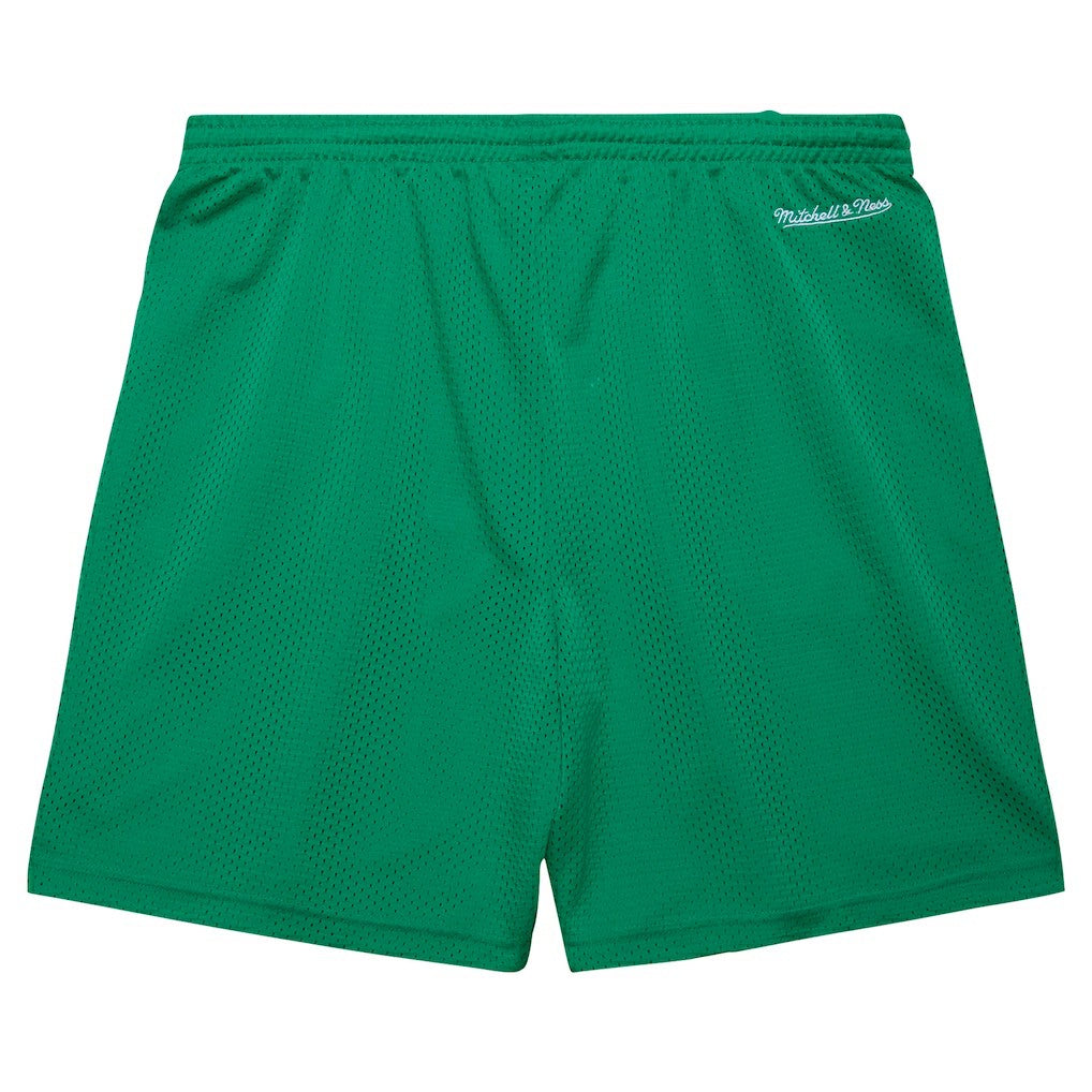 Boston Celtics Hardwood Classics Gameday Mesh Shorts - Kelly Green | Mitchell & Ness shop