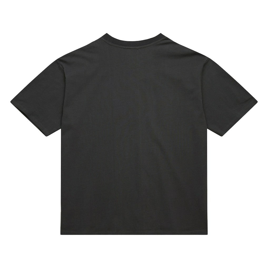 Chicago Bulls Women's Hardwood Classics Oversized Boyfriend T-Shirt sale - Charcoal | Mitchell & Ness cheap