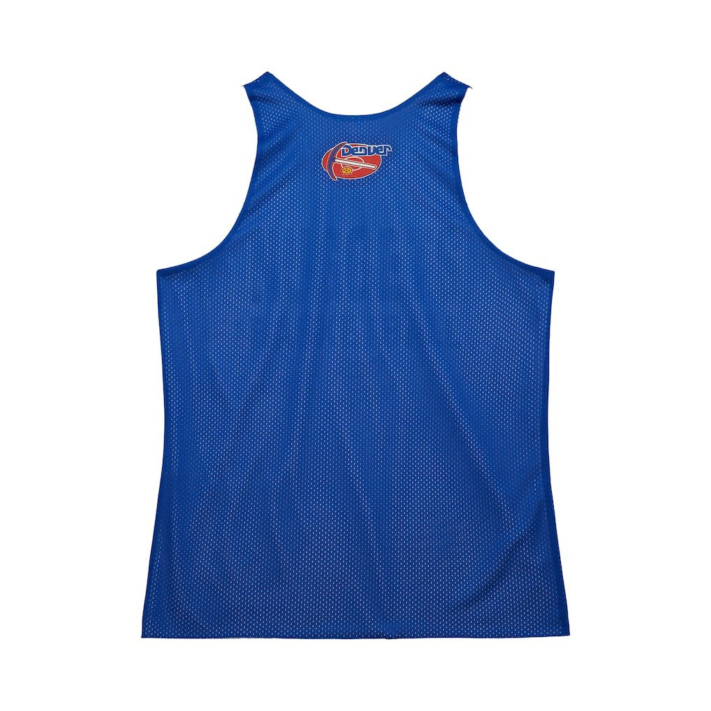 Denver Nuggets Hardwood Classics Reversible Mesh Practice Jersey sale - Royal/White | Mitchell & Ness discount