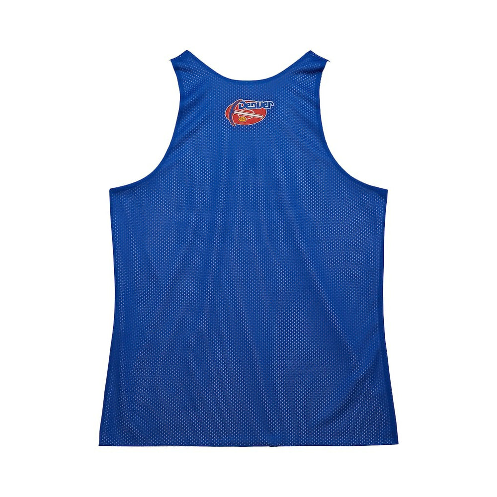 Denver Nuggets Hardwood Classics Reversible Mesh Practice Jersey sale - Royal/White | Mitchell & Ness discount