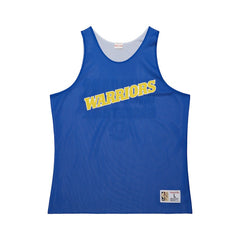 Golden State Warriors Hardwood Classics Reversible Mesh Practice Jersey sale - Royal/White | Mitchell & Ness cheap