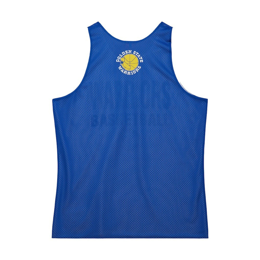 Golden State Warriors Hardwood Classics Reversible Mesh Practice Jersey sale - Royal/White | Mitchell & Ness cheap