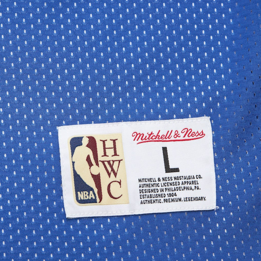 Golden State Warriors Hardwood Classics Reversible Mesh Practice Jersey sale - Royal/White | Mitchell & Ness cheap