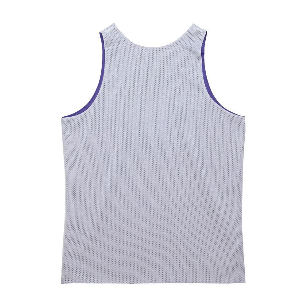 Milwaukee Bucks Hardwood Classics Reversible Mesh Practice Jersey - Purple/White | Mitchell & Ness on sale