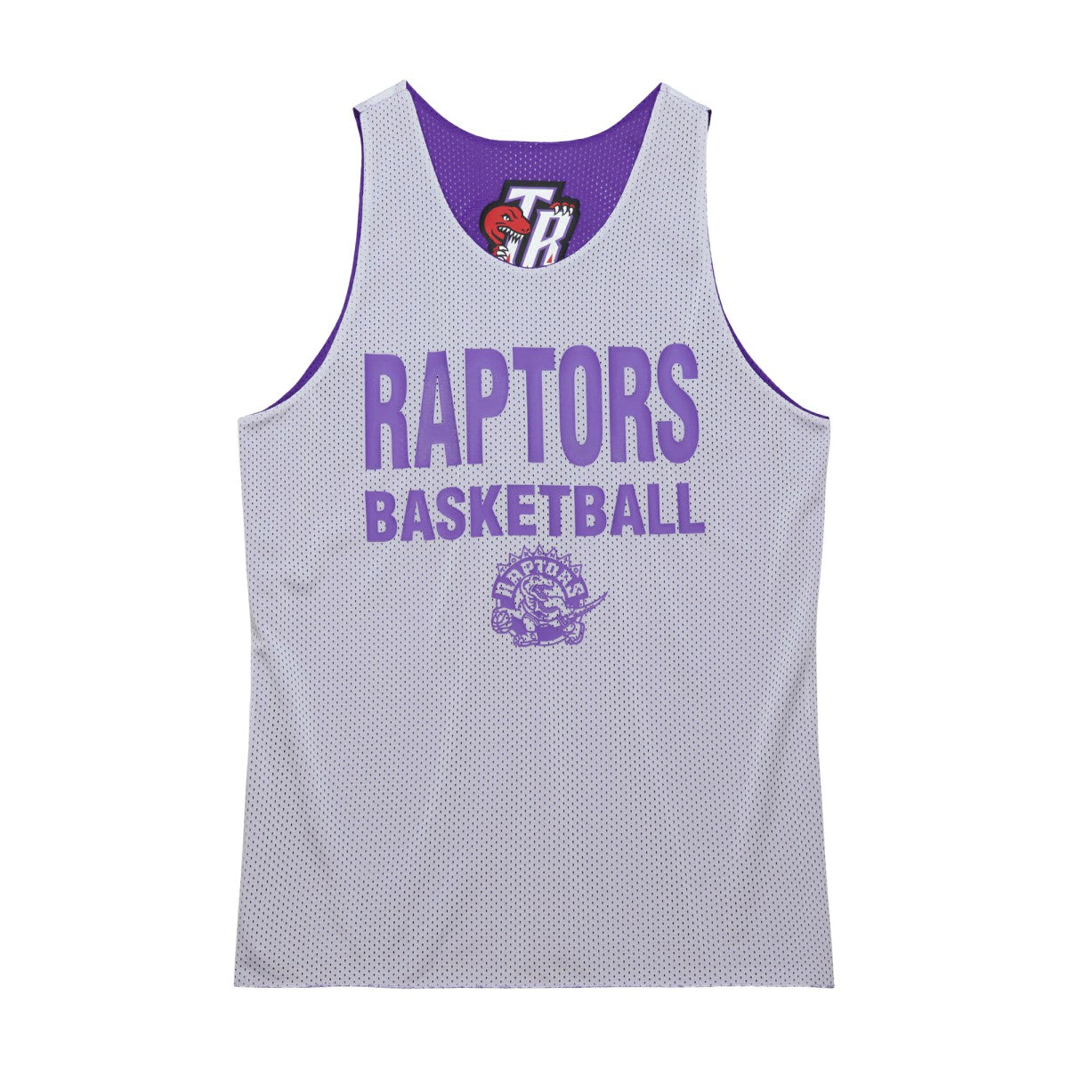 Toronto Raptors Hardwood Classics Reversible Mesh Practice Jersey - Purple/White | Mitchell & Ness shop
