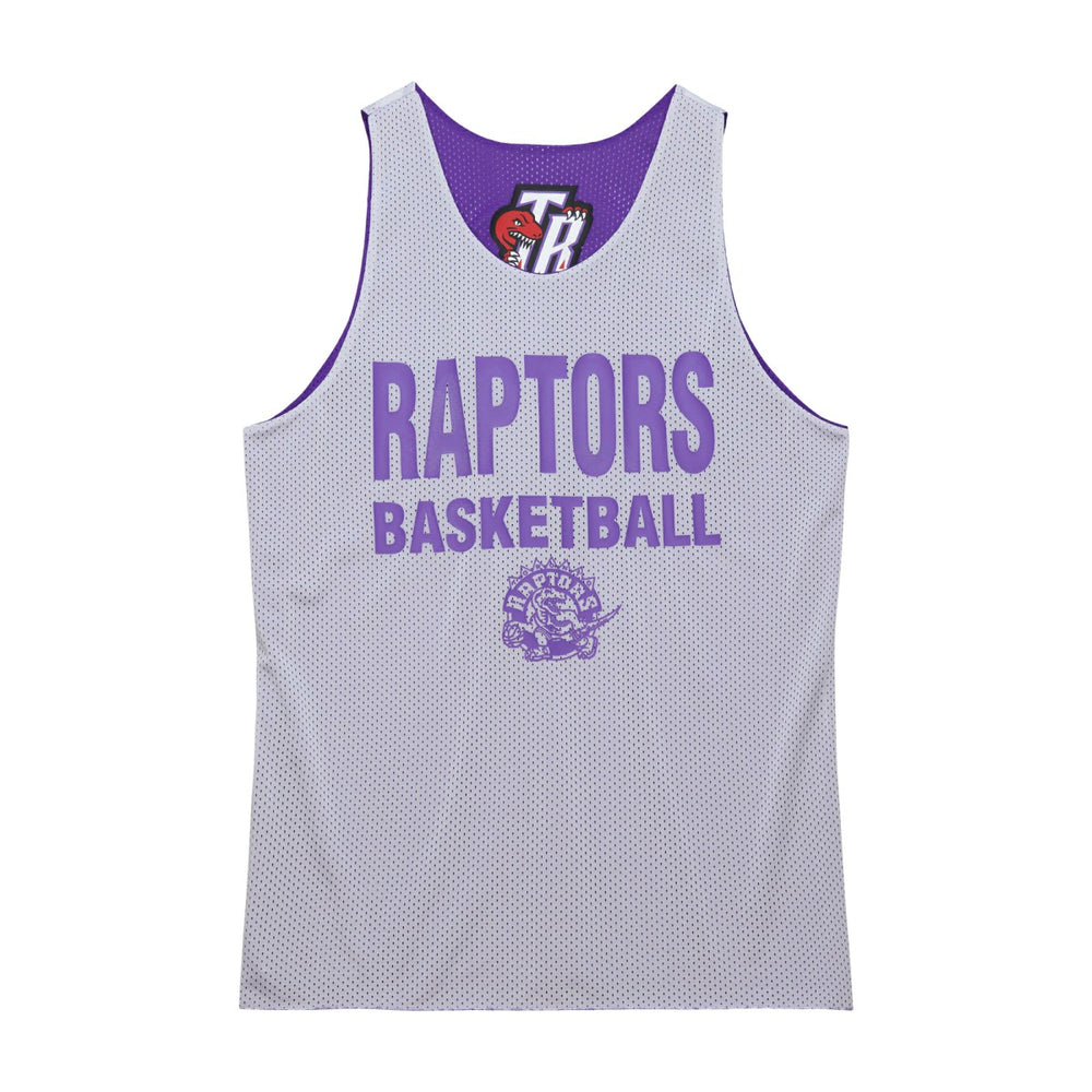 Toronto Raptors Hardwood Classics Reversible Mesh Practice Jersey - Purple/White | Mitchell & Ness shop