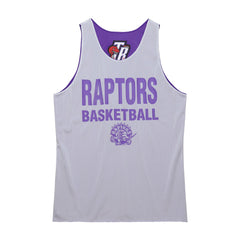 Toronto Raptors Hardwood Classics Reversible Mesh Practice Jersey - Purple/White | Mitchell & Ness shop