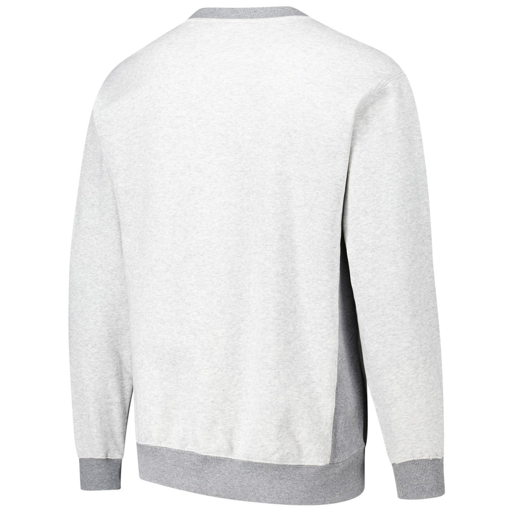 Milwaukee Bucks Vintage Logo Pullover Sweatshirt - Heather Gray | Mitchell & Ness on sale