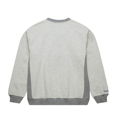 Philadelphia 76ers Vintage Logo Pullover Sweatshirt - Heather Gray | Mitchell & Ness outlet