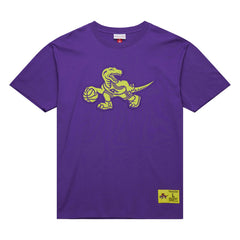 Toronto Raptors Hardwood Classics Neon Nights Premium T-Shirt - Raptors Purple | Mitchell & Ness sale