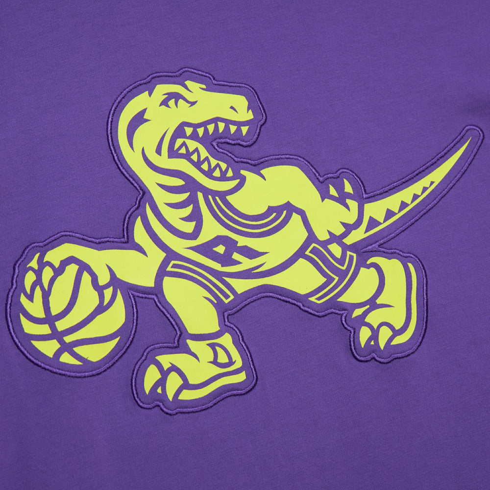 Toronto Raptors Hardwood Classics Neon Nights Premium T-Shirt - Raptors Purple | Mitchell & Ness sale